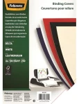 Fellowes Delta A4 bílá / Kartonové desky / 100 ks / imitace kůže / FSC (5370104)