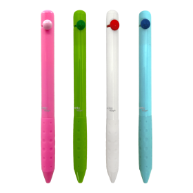 Spoko ReLeaf kuličkové pero - Bubbles, Easy ink, modrá náplň, displej, mix barev - 36ks