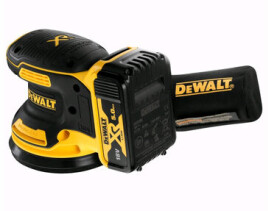 DeWalt DCW210P2 / Aku excentrická bruska / 18V / Průměr 125 mm / 12.000 ot-min / 2x 5.0Ah (DCW210P2)