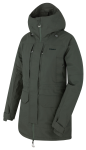 Dámská hardshell bunda Husky Nigalo dk. grey green