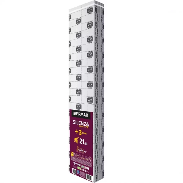 Podložka pro podlahy SILENZA AQUASTOP 3MM – 6,44m2