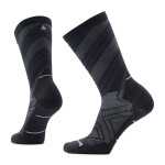 Unisex merino ponožky SMARTWOOL Run Zero Cushion Crew Socks, Black velikost: 42-45 (L)