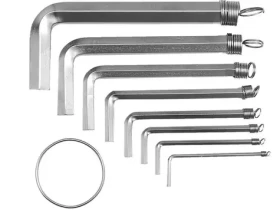 Vorel Sada klíčů imbus 2-10 mm 8 ks / Sada klíčů / Imbus / 2-10 mm / 8 ks / CrV ocel