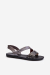 Dámské sandály Ipanema Vibe Sandal Fem Black and Silver Velikost: 41/42