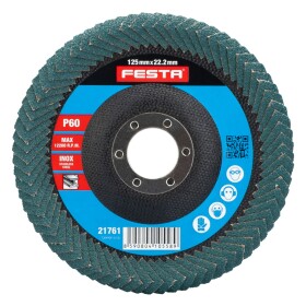 FESTA 21761 Kotouč lamelový oboustranný, 125mm, P 60