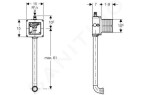 GEBERIT - Příslušenství Souprava pro hrubou montáž se splachovací trubkou pro pisoáry 116.003.00.1