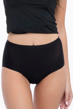 Dámské kalhotky Simple maxi black - JULIMEX černá S