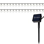 ISO 15676 Solární dekorační řetěz girlanda 4.3 m 2V IP65