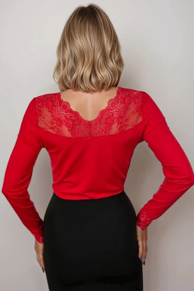 HALENKA ARANA PLUS červená 3XL