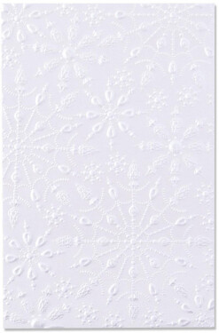 SIZZIX embosovací kapsa - Sněhové vločky 3D