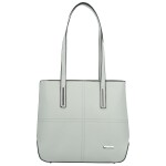 Moderní dámská kabelka na rameno Delami Glimmer, světle šedá