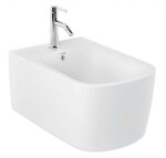 KLUDI - Resa S Závěsný bidet, otvor pro baterii, matná bílá 27BIW0153