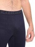 Pánské merino spodky ICEBREAKER Mens 200 Oasis Leggings, Midnight Navy velikost: S