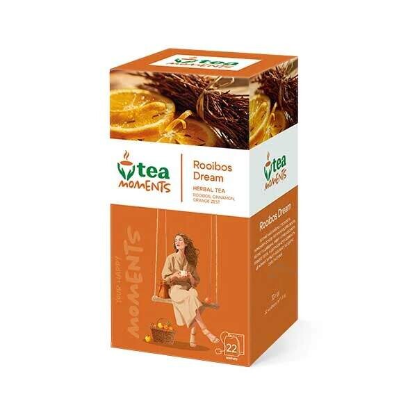 TEA MOMENTS Rooibos Dream 33g (22 sáčků, rooibos čaj)