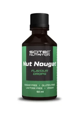Scitec Nutrition Flavour Drops ořechový nugát 50 ml (14219)
