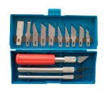 Sada skalpelů TIPA 13ks - rozbaleno - natržený obal