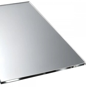 Akryl pro laserové zpracování 500 x 300 x 3 mm - Zrcadlové plexisklo, stříbrné
