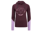 Silvini Merate dámské triko dlouhý rukáv Plum/Blush vel. XL