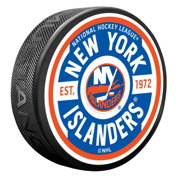 Mustang Puk New York Islanders NHL Gear Textured Puck