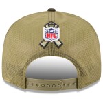 New Era Pánská kšiltovka San Francisco 49ers NFL 2025 Salute to Service 9FIFTY Split Panel Trucker Snapback