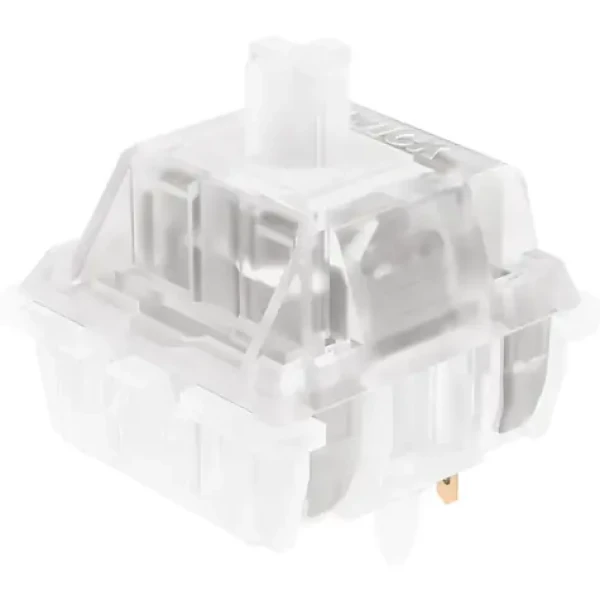 YENKEE YKA 02 110 Switches Ice White / lineární spínače / 110 ks (8590669347674)