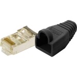 Intellinet 502344 Intellilnet 100ks Cat6 modulární zástrčky RJ45 UTP, 2-bodový žíla kontakty pro dráty 100 adaptér pro Beche 502344 krimpovací kontakt Počet