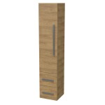 Koupelnová skříňka vysoká SAT Cube Way 32,5x162,5x33 cm dub Hickory CUBE3CHV35DH CUBE3CHV35DH