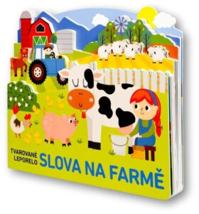 Tvarované leporelo Slova na farmě