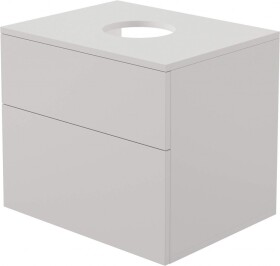 DEANTE - Prizma MDF, koupelnová skříňka, s deskou pro umyvadlo SDI_KB61