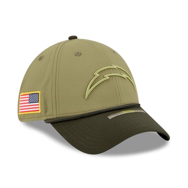 New Era Pánská kšiltovka Los Angeles Chargers NFL 2025 Salute to Service 39THIRTY Flex Velikost: S/M