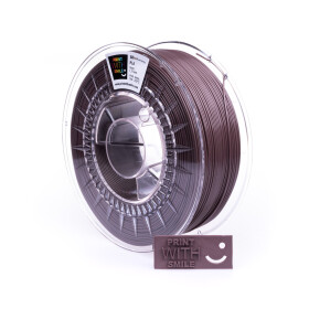PLA filament chocolate shine 1,75 mm Print With Smile 0,5kg