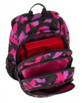 Bagmaster SUPERNOVA 8 B studentský batoh růžovo černý