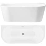REA - Akrylátová vana CAPRI 150cm REA-W9800