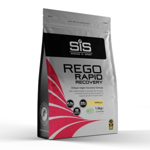 REGO Rychlé zotavení - Věda ve sportu (vanilka, 1500 g) (69004-6-1500g-vanilla)