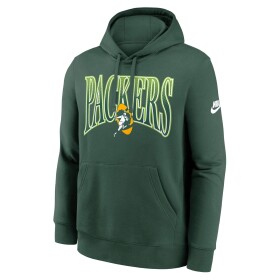 Nike Pánská mikina Green Bay Packers NFL Throwback Full Blitz Club Hoodie Velikost: XL