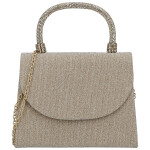 Módní dámská plesová kabelka Michelle Moon Melita, zlatá