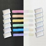 Kuretake Gansai Tambi Opal Colors sada 6 barev