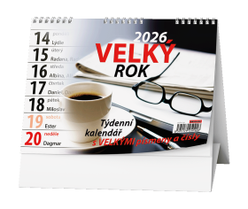 Stolní kalendář 2026 Baloušek - Velký rok
