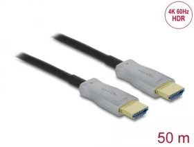 DeLock Kabel aktivní HDMI (M) - HDMI (M) 50m černá (84133)