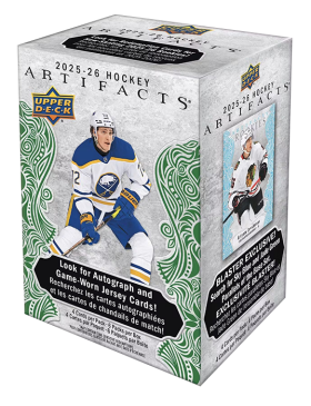 Hokejové Karty NHL 2025-26 Upper Deck Artifacts Blaster Box