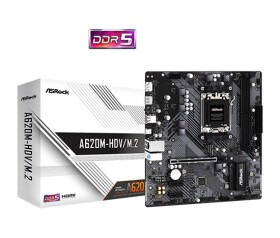 ASRock MB Sc AM5 A620M-HDV/M.2, AMD A620, 2xDDR5, HDMI, DP EDF_380848
