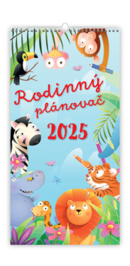 Nástěnný kalendář 2025 Rodinný plánovač