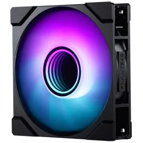 PHANTEKS M25 Gen2 PWM D-RGB černá / 120mm / Hydraulic Bearing / 35.13 dB @ 2000 RPM / 72.72 CFM / 4-Pin PWM + 3-Pin (PH-F120M25_G2_DBK01)