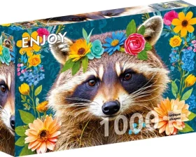 ENJOY Puzzle Květinový mýval