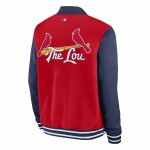 Nike Pánská bunda St. Louis Cardinals MLB 2024 City Connect Authentic Bomber Velikost: 2XL