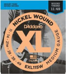 D'Addario EXL115W Blues/Jazz Rock - .011 - .049