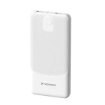 Wozinsky Wpower WPBBK-3 bílá / Powerbanka / 10000 mAh / 10W / 2x USB-A 2A