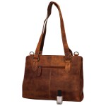 Trendy dámská kožená taška přes rameno GW Walram, camel