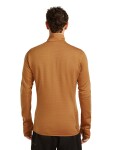 Pánská merino mikina ICEBREAKER Mens 300 RealFleece Descend LS Zip, Trail velikost: M