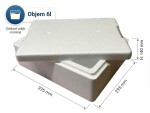 Termoboxy CZ & SK Polystyrenový termobox 6L/4,6Kg, Bílá